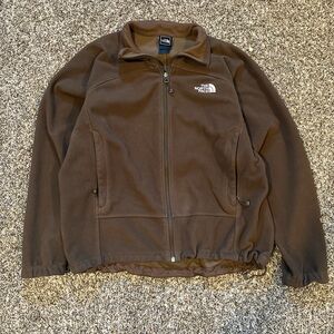 The North Face Brown Fleece Jacket